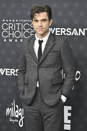 Patrick Ball at the 31 Critics Choice Awards 2026 at the Barker Hangar Santa Monica, 04 01 2026 Foto:xD.xStarbuckx xFuturexImagex critics_choice_6146