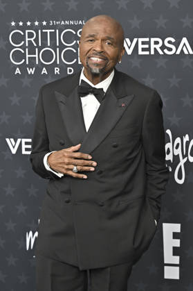 William Stanford Davis at the presentation of the 31 Critics Choice Awards 2026 at the Barker Hangar Santa Monica, 04 01 2026 Foto:xD.xStarbuckx xFuturexImagex critics_choice_6178
