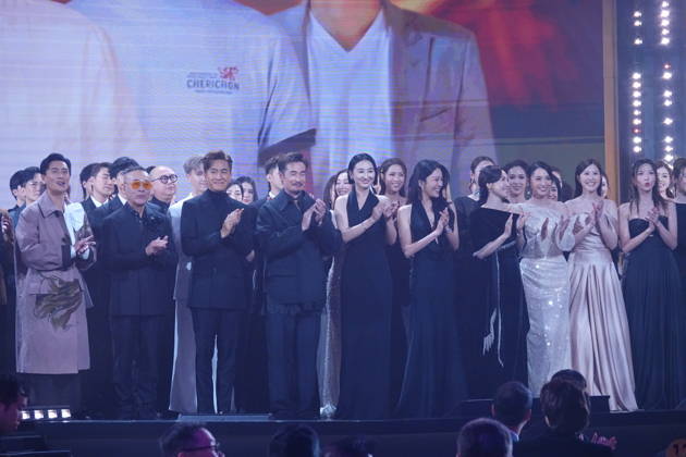 MACAO, CHINA - JANUARY 04: Celebrities attend the TVB Anniversary Awards 2025 on January 4, 2026 in Macao, China.  Copyright: xVCGx 111613264210