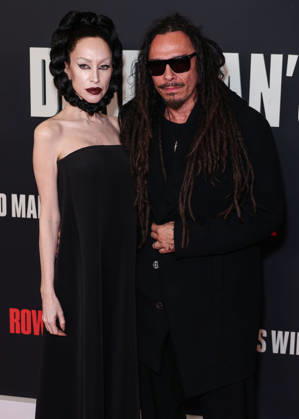 Los Angeles Premiere Of Row K Entertainment s Dead Man s Wire LOS ANGELES, CALIFORNIA, USA - JANUARY 07: Evis Xheneti Shaffer and husband James Shaffer of American nu metal band Korn arrive at the Los Angeles Premiere Of Row K Entertainment s Dead Man s Wire held at AMC The Grove 14 on January 7, 2026 in Los Angeles, California, United States., Credit:Xavier Collin Avalon United States, California, Los Angeles, AMC The Grove 14  Copyright: xXavierxCollinx xAvalonx 1064229790