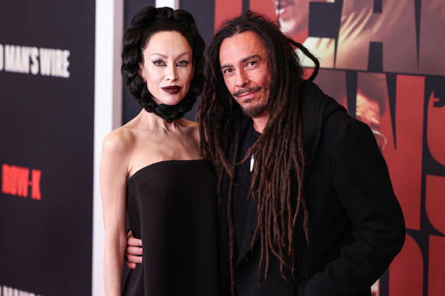 Los Angeles Premiere Of Row K Entertainment s Dead Man s Wire LOS ANGELES, CALIFORNIA, USA - JANUARY 07: Evis Xheneti Shaffer and husband James Shaffer of American nu metal band Korn arrive at the Los Angeles Premiere Of Row K Entertainment s Dead Man s Wire held at AMC The Grove 14 on January 7, 2026 in Los Angeles, California, United States., Credit:Xavier Collin Avalon United States, California, Los Angeles, AMC The Grove 14  Copyright: xXavierxCollinx xAvalonx 1064229843