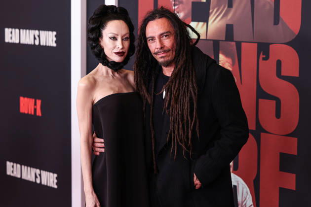 Los Angeles Premiere Of Row K Entertainment s Dead Man s Wire LOS ANGELES, CALIFORNIA, USA - JANUARY 07: Evis Xheneti Shaffer and husband James Shaffer of American nu metal band Korn arrive at the Los Angeles Premiere Of Row K Entertainment s Dead Man s Wire held at AMC The Grove 14 on January 7, 2026 in Los Angeles, California, United States., Credit:Xavier Collin Avalon United States, California, Los Angeles, AMC The Grove 14  Copyright: xXavierxCollinx xAvalonx 1064229874