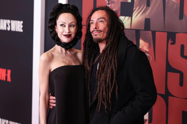 Los Angeles Premiere Of Row K Entertainment s Dead Man s Wire LOS ANGELES, CALIFORNIA, USA - JANUARY 07: Evis Xheneti Shaffer and husband James Shaffer of American nu metal band Korn arrive at the Los Angeles Premiere Of Row K Entertainment s Dead Man s Wire held at AMC The Grove 14 on January 7, 2026 in Los Angeles, California, United States., Credit:Xavier Collin Avalon United States, California, Los Angeles, AMC The Grove 14  Copyright: xXavierxCollinx xAvalonx 1064229922