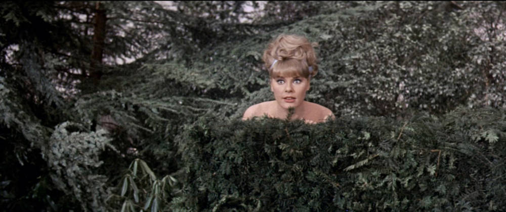 Elke Sommer Los Angeles.CA.USA. Elke Sommer in a scene in (C) United Artists film, A Shot in the Dark (1964). Director: Blake Edwards Writers: Blake Edwards and William Peter Blatty Source: Marcel Achard play L™Idiote and Harry Kurnitz play with same title. LMK110-S080126-001 Supplied by LMKMEDIA. Editorial Only. Landmark Media is not the copyright owner of these Film or TV stills but provides a service only for recognised Media outlets. 