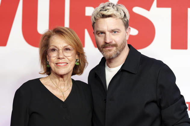 Gaby Dohm and Friedrich Mücke at the premiere of the movie Extrawurst at Mathäser Filmpalast Munich, 08 01 2026 Foto:xN.xKolinzx xFuturexImagex extrawurst_6587