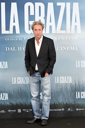 January 9, 2026, Rome, Rome, Italy: Presentation of the film La Grazia. Pictured is director Paolo Sorrentino. . Rome, Italy 09 January 2026 Rome Italy  - ZUMAa289 20260109_zia_a289_138 Copyright: xMariaxLauraxAntonellix