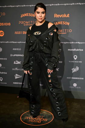 January 10, 2026, Madrid, Madrid, SPAIN: Content creators and guests pose on the black carpet during the third edition of the Army Awards, held on Saturday, January 10, at the Madrid Arena in Madrid. Known as the Ã¢â‚¬oeinternet anti-awards,Ã¢â‚¬Â the ceremony honors the most viral moments, trends, and personalities from social media over the past year in a script-free gala hosted by Ceciarmy and Santiago Segura. In the image Maria Cruz Madrid SPAIN - ZUMAz108 20260110_znp_z108_178 Copyright: xRichardxZubelzux