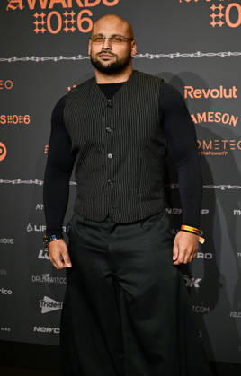 January 10, 2026, Madrid, Madrid, SPAIN: Content creators and guests pose on the black carpet during the third edition of the Army Awards, held on Saturday, January 10, at the Madrid Arena in Madrid. Known as the Ã¢â‚¬oeinternet anti-awards,Ã¢â‚¬Â the ceremony honors the most viral moments, trends, and personalities from social media over the past year in a script-free gala hosted by Ceciarmy and Santiago Segura. In the image Alan Cardoso Madrid SPAIN - ZUMAz108 20260110_znp_z108_212 Copyright: xRichardxZubelzux