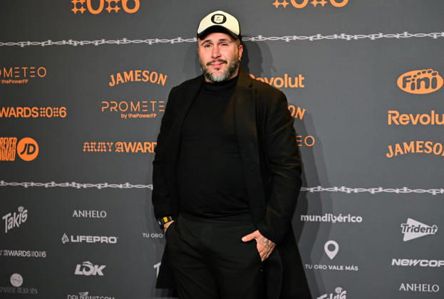 January 10, 2026, Madrid, Madrid, SPAIN: Content creators and guests pose on the black carpet during the third edition of the Army Awards, held on Saturday, January 10, at the Madrid Arena in Madrid. Known as the Ã¢â‚¬oeinternet anti-awards,Ã¢â‚¬Â the ceremony honors the most viral moments, trends, and personalities from social media over the past year in a script-free gala hosted by Ceciarmy and Santiago Segura. In the image Paquirrin Madrid SPAIN - ZUMAz108 20260110_znp_z108_223 Copyright: xRichardxZubelzux