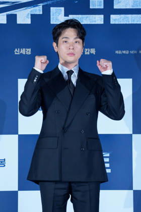 HUMINT film press conference SEOUL, SOUTH KOREA, JAN 12: South Korean actor Park Jeong-min during HUMINT film press conference at the Lotte Cinema in Seoul, South Korea, on January 12, 2026. Seoul the Lotte Cinema South Korea 8251_286272 Copyright: xStevexChoxKyewoong PentaxPressx