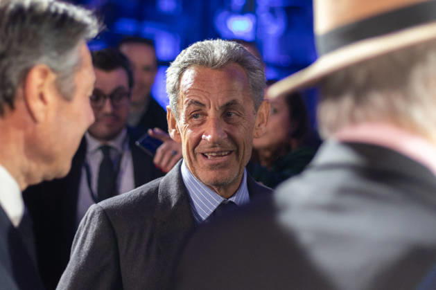 Figaro s 200Th Anniversary Evening Nicolas Sarkozy attends Figaro s 200Th Anniversary Evening at Grand Palais on January 13, 2025 in Paris, France. Photo by Nasser Berzane ABACAPRESS.COM Paris France  Copyright: xBerzanexNasser ABACAx