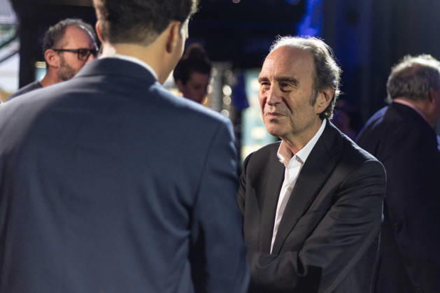 Figaro s 200Th Anniversary Evening Xavier Niel attends Figaro s 200Th Anniversary Evening at Grand Palais on January 13, 2025 in Paris, France. Photo by Nasser Berzane ABACAPRESS.COM Paris France  Copyright: xBerzanexNasser ABACAx