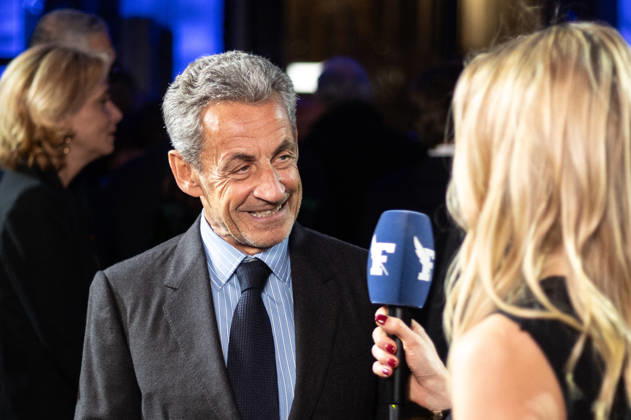 Figaro s 200Th Anniversary Evening Nicolas Sarkozy attends Figaro s 200Th Anniversary Evening at Grand Palais on January 13, 2025 in Paris, France. Photo by Nasser Berzane ABACAPRESS.COM Paris France  Copyright: xBerzanexNasser ABACAx