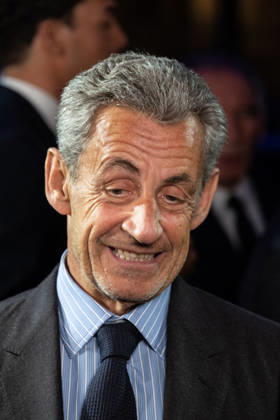 Figaro s 200Th Anniversary Evening Nicolas Sarkozy attends Figaro s 200Th Anniversary Evening at Grand Palais on January 13, 2025 in Paris, France. Photo by Nasser Berzane ABACAPRESS.COM Paris France  Copyright: xBerzanexNasser ABACAx