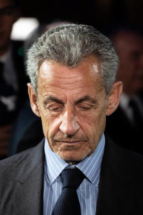 Figaro s 200Th Anniversary Evening Nicolas Sarkozy attends Figaro s 200Th Anniversary Evening at Grand Palais on January 13, 2025 in Paris, France. Photo by Nasser Berzane ABACAPRESS.COM Paris France  Copyright: xBerzanexNasser ABACAx