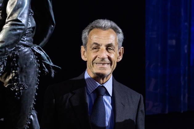 Figaro s 200Th Anniversary Evening Nicolas Sarkozy attends Figaro s 200Th Anniversary Evening at Grand Palais on January 13, 2025 in Paris, France. Photo by Nasser Berzane ABACAPRESS.COM Paris France  Copyright: xBerzanexNasser ABACAx