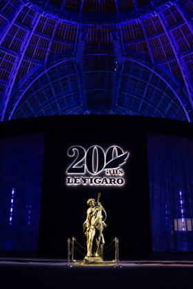 Figaro s 200Th Anniversary Evening Figaro s 200Th Anniversary Evening at Grand Palais on January 13, 2025 in Paris, France. Photo by Nasser Berzane ABACAPRESS.COM Paris France  Copyright: xBerzanexNasser ABACAx