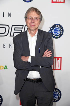 Walter M Straten arriving at the NBA TIP OFF DINNER at the Axel Springer Tower in Berlin on 14 01 2026