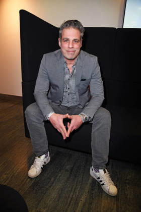 Carsten Spengemann arriving at the NBA TIP OFF DINNER in the Axel Springer Tower in Berlin on 14 01 2026