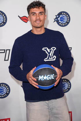 Tristan da Silva Orlando Magic basketball player arriving at the NBA TIP OFF DINNER at the Axel Springer skyscraper in Berlin on 14 01 2026