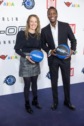 NBA Tip Off Dinner Axel Springer Amy Brooks is President of Global Business Development for the NBA and accompanies Tip Off Dinner Axel Springer Verlag invites you to a dinner at the publishing house in Berlin on the occasion of the NBA game on January 15th Copyright: xEventpressxFuhrx