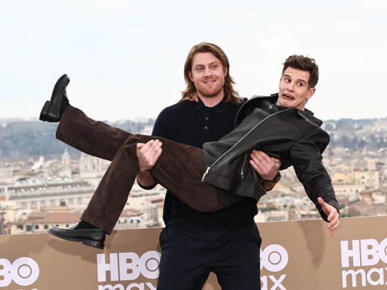 Rome, Hotel De la Ville, HBO Max Italia photocall. Pictured: Peter Claffey, Shaun Thomas  Copyright: xMarcoxProvvisionatox xipa-agency.netx xDxAvanzo Provvisionatox IPA_Agency_IPA70103144