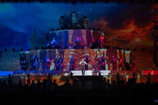 DJ BoBo, Europa Park Arena, The Great Adventure, concert, January 15, Europa Park Rust, Eurodance, live show, spectacular stage, lighting effects, dancers, choreography, hits, fans, sold out, tour start, multimedia show, VR experience, Copyright: xFINLEYxMÖRCHx