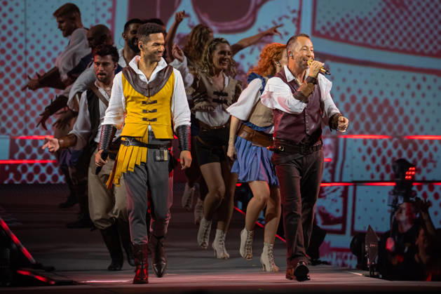 DJ BoBo, Europa Park Arena, The Great Adventure, concert, January 15, Europa Park Rust, Eurodance, live show, spectacular stage, lighting effects, dancers, choreography, hits, fans, sold out, tour start, multimedia show, VR experience, Copyright: xFINLEYxMÖRCHx