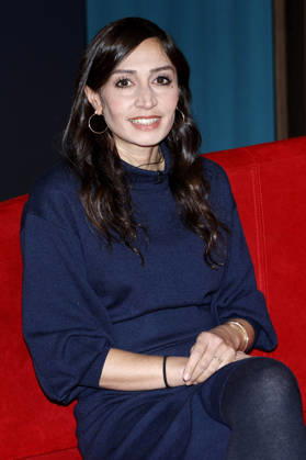 Gilda Sahebi on the NDR news and talk show DAS Rote Sofa in the NDR television studio Lokstedt Hamburg, 16 01 2026 Foto:xH.xHartmannx xFuturexImagex das_6101