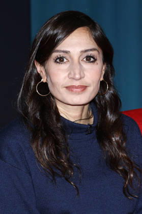Gilda Sahebi on the NDR news and talk show DAS Rote Sofa in the NDR television studio Lokstedt Hamburg, 16 01 2026 Foto:xH.xHartmannx xFuturexImagex das_6103