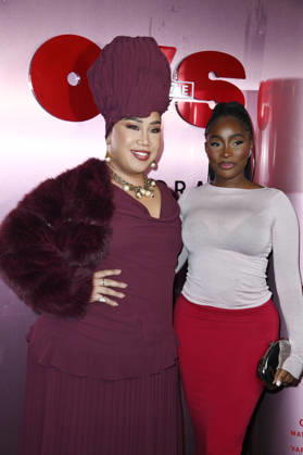 Patrick Starrr and Sandra Lambeck at the ONE SIZE launch at Prince Charles Berlin, 17 01 2026 Foto:xN.xKubelkax xFuturexImagex size_6134