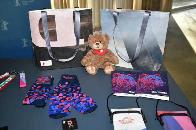 Presentation of the merchandise items before the program press conference of the Berlinale 2026 76 Berlin International Film Festival at the Akademie der Künste Berlin, 20 01 2026 Foto:xM.xBehrensx xFuturexImagex berlinale_pk_6101