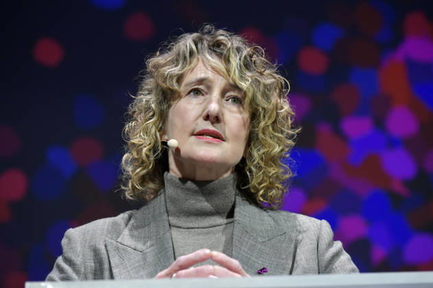 Tricia Tuttle at the program press conference of the Berlinale 2026 76 Berlin International Film Festival at the Akademie der Künste Berlin, 20 01 2026 Foto:xM.xBehrensx xFuturexImagex berlinale_pk_6124