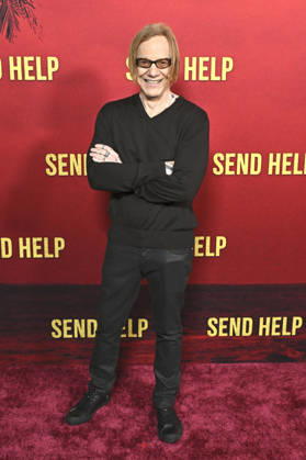 Danny Elfman at the world premiere of the movie Send Help at the TCL Chinese Theatre Los Angeles, 21 01 2026 Foto:xD.xStarbuckx xFuturexImagex help_6223