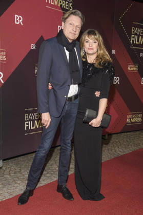 Roland Suso Richter and Ina Paule Klink at the presentation of the 47 Bavarian Film Award 2025 in the Prinzregententheater Munich, 23 01 2026 Foto:xF.xKernx xFuturexImagex bay_filmpreis_6105