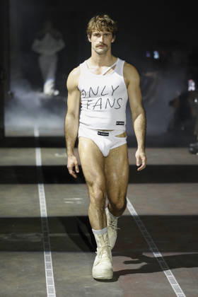 LGN Louis Gabriel Nouchi Mens Ready to Wear Autumn Winter 2026 2027 Collection fashion show during Paris Fashion Week PFW at Palais Brongniart on January 24, 2026 LGN Louis Gabriel Nouchi Mens Ready to Wear Autumn Winter 2026 2027 Collection fashion show during Paris Fashion Week PFW at Palais Brongniart on January 24, 2026 Paris France  Copyright: xAgencex xBestimagexAgencex xBestimagex