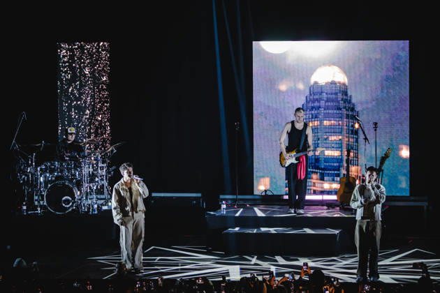 Marcus & Martinus live in Zürich, Switzerland Zürich, Switzerland. 24th, January 2026. The Norwegian pop duo Marcus & Martinus performs a live concert at the Halle 622 in Zürich. Switzerland, Zürich  Copyright: xGonzalesxPhoto TilmanxJentzschx