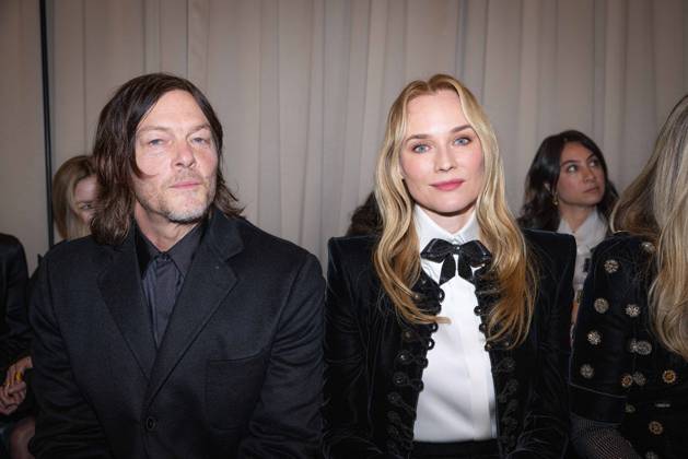 PFW - Giorgio Armani Prive Front Row Norman Reedus and Diane Kruger attending the Giorgio Armani Prive Haute Couture Week Spring Summer 2026 show as part of Paris Fashion Week on January 27, 2026 in Paris, France. Photo by Alexis Jumeau ABACAPRESS.COM Paris France  Copyright: xJumeauxAlexis ABACAx