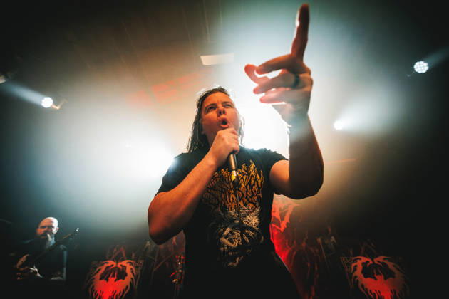 Cryptopsy live in Copenhagen, Denmark Copenhagen, Denmark. 30th, January 2026. The Canadian death and thrash metal band Cryptopsy performs a live concert at Pumpehuset in Copenhagen. Here vocalist Matt McGachy is seen live on stage. Denmark, Copenhagen  Copyright: xGonzalesxPhoto ChristianxHjorthx