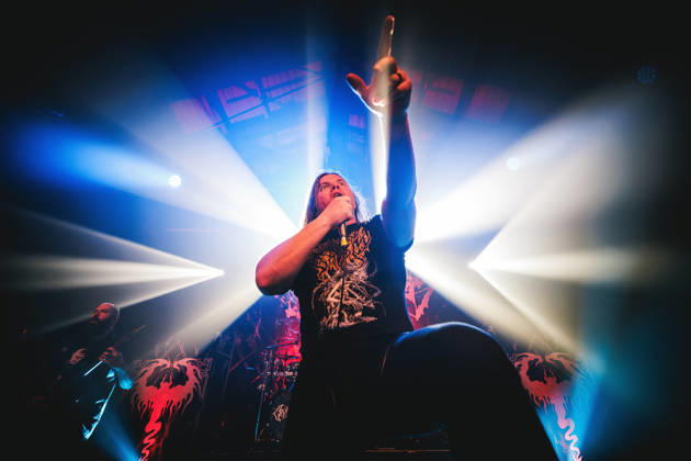 Cryptopsy live in Copenhagen, Denmark Copenhagen, Denmark. 30th, January 2026. The Canadian death and thrash metal band Cryptopsy performs a live concert at Pumpehuset in Copenhagen. Here vocalist Matt McGachy is seen live on stage. Denmark, Copenhagen  Copyright: xGonzalesxPhoto ChristianxHjorthx