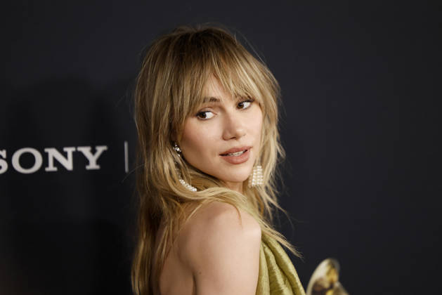 Suki Waterhouse arrives on the red carpet for the Pre-Grammy Gala on the eve of the 68th Annual Grammy Awards in Los Angeles on Saturday, January 31, 2026.  LAP20260131968 CAROLINExBREHMAN