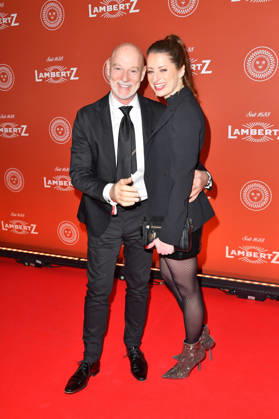 Simon Licht with Ms. Tina Rottensteiner at 25 years LAMBERTZ MONDAY NIGHT 2026 A Celebration of Sweetness, Glamour and Passion at the MMC Studios in Cologne on 02 02 2026