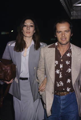 RECORD DATE NOT STATED Jack Nicholson and Anjelica Huston 1983 EDITORIAL USE ONLY  Copyright: xGaryxLewisx