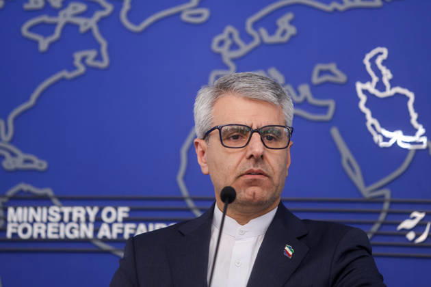 Weekly press conference by Foreign Ministry Spokesperson Esmaeil Baghaei in Tehran, Iran - 10 Feb 2026 Esmaeil Baghaei, Spokesperson of Foreign Ministry seen during his weekly press conference. Tehran Iran Copyright: xFoadxAshtarix xSOPAxImagesx FAshtari-3018
