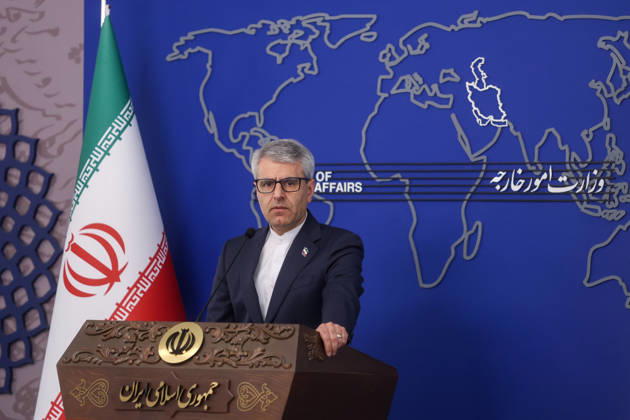 Weekly press conference by Foreign Ministry Spokesperson Esmaeil Baghaei in Tehran, Iran - 10 Feb 2026 Esmaeil Baghaei, Spokesperson of Foreign Ministry seen during his weekly press conference. Tehran Iran Copyright: xFoadxAshtarix xSOPAxImagesx FAshtari-3044