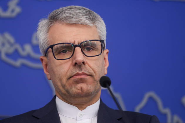 Weekly press conference by Foreign Ministry Spokesperson Esmaeil Baghaei in Tehran, Iran - 10 Feb 2026 Esmaeil Baghaei, Spokesperson of Foreign Ministry seen during his weekly press conference. Tehran Iran Copyright: xFoadxAshtarix xSOPAxImagesx FAshtari-3134