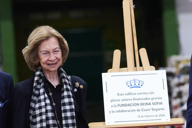 February 10, 2026, Basauri, Basque Country, Spain: Queen Sofia of Spain visits Bizkaia Food Bankining on February 10, 2026 in Basauri, Spain Basauri Spain  - ZUMAg15_ 20260210_zaf_g15_011 Copyright: xJackxAbuinx