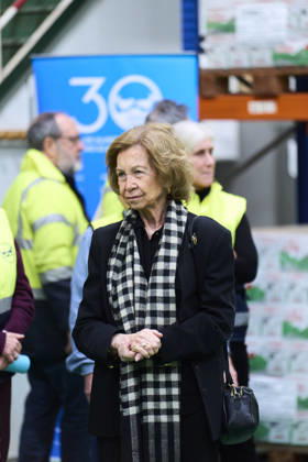 February 10, 2026, Basauri, Basque Country, Spain: Queen Sofia of Spain visits Bizkaia Food Bankining on February 10, 2026 in Basauri, Spain Basauri Spain  - ZUMAg15_ 20260210_zaf_g15_059 Copyright: xJackxAbuinx
