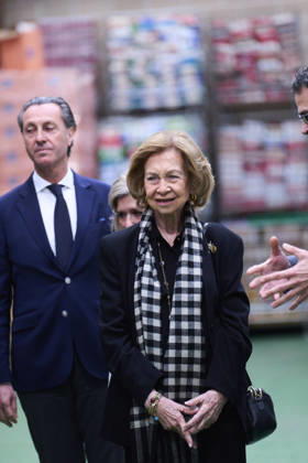 February 10, 2026, Basauri, Basque Country, Spain: Queen Sofia of Spain visits Bizkaia Food Bankining on February 10, 2026 in Basauri, Spain Basauri Spain  - ZUMAg15_ 20260210_zaf_g15_046 Copyright: xJackxAbuinx