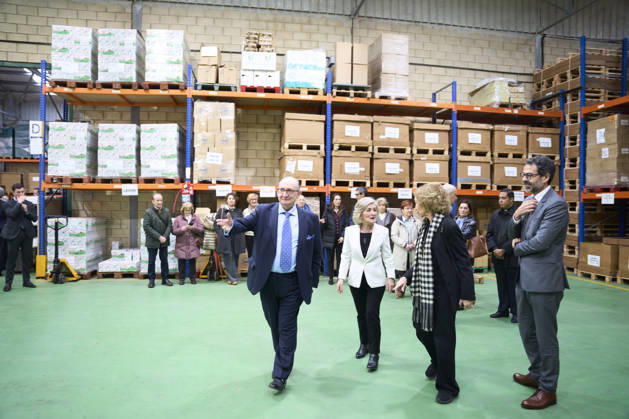 February 10, 2026, Basauri, Basque Country, Spain: Queen Sofia of Spain visits Bizkaia Food Bankining on February 10, 2026 in Basauri, Spain Basauri Spain  - ZUMAg15_ 20260210_zaf_g15_054 Copyright: xJackxAbuinx